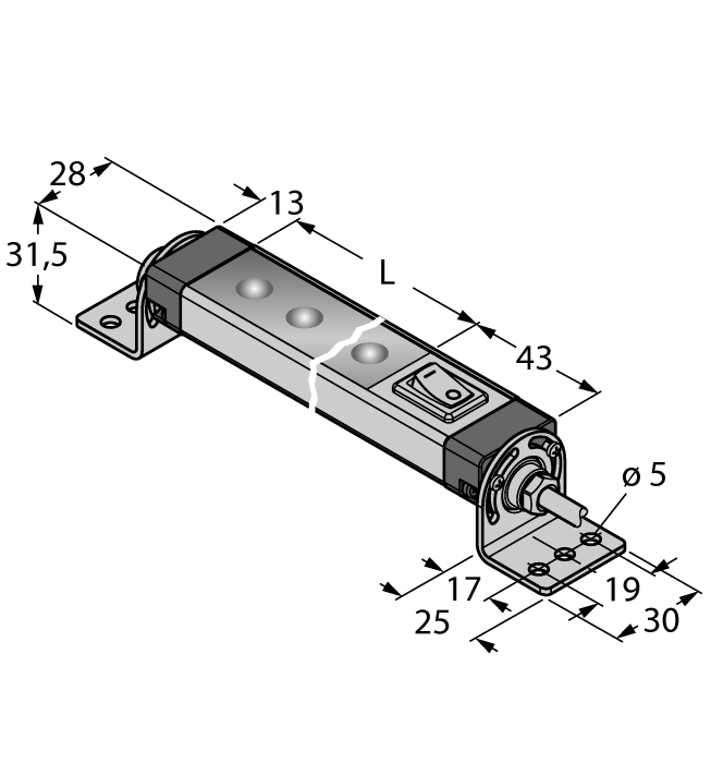 WLS28-2CW570L25XPB
