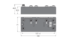 Thumbnail for BLCEN-3M12LT-1RS232-2RFID-S