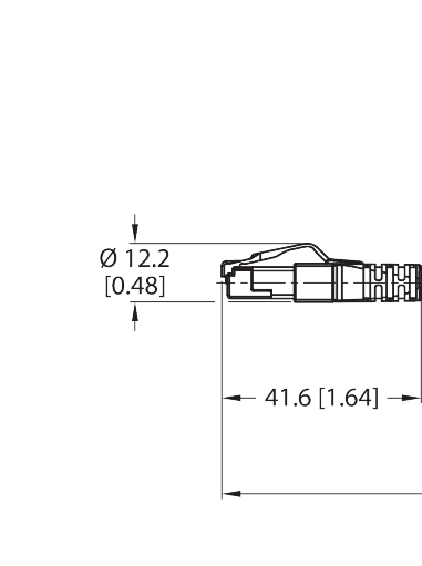 RJ45S-RJ45S-4422-0.6M