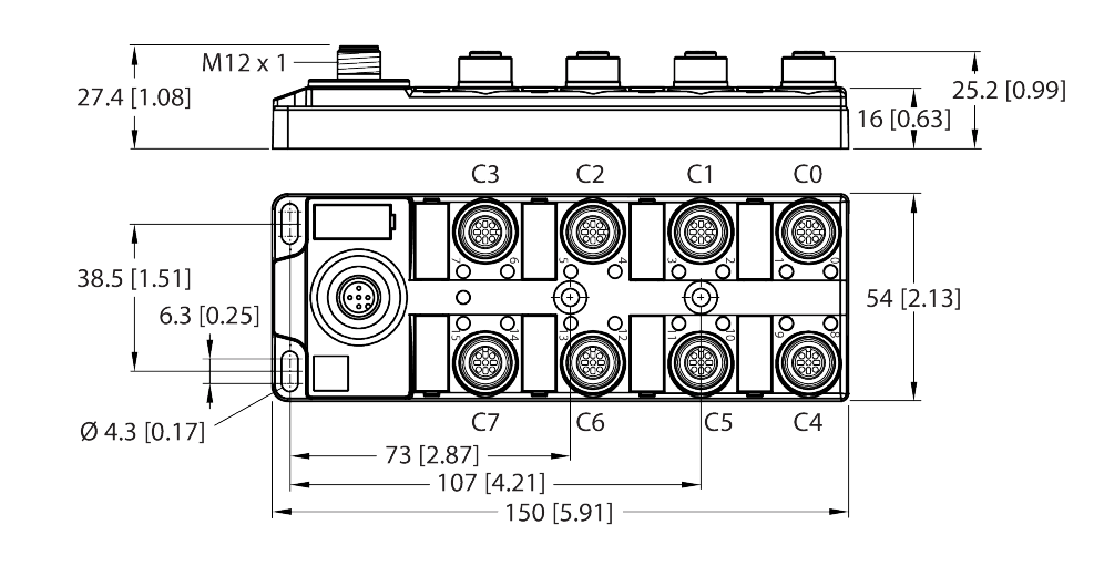 TBIL-M1-16DXP-B