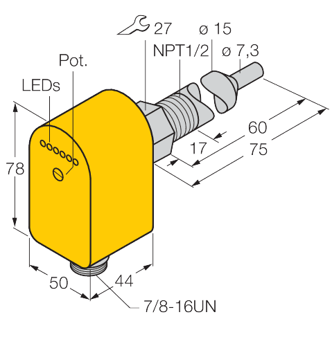 FCS-N1/2A4P-ARX-B1151/L060/115VAC