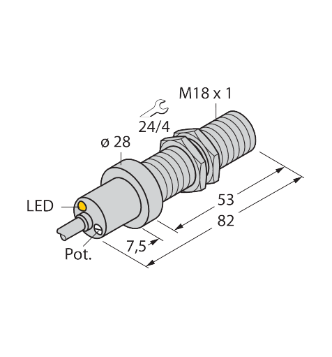 FCS-M18-LIX/D240