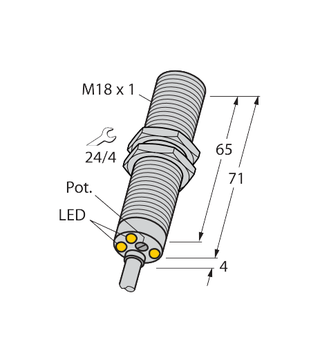 DBI5U-M18E-AP4X3 12M