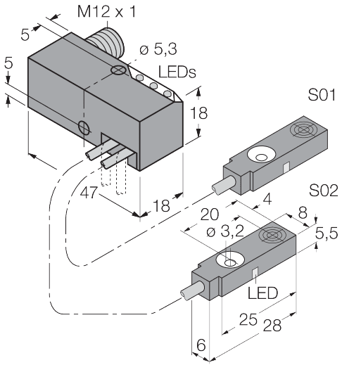 BI2-Q5.5-0.05-BS-2AP6X3-H1141/S34
