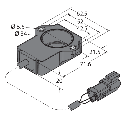 RI120P1-QR20-LU4X2-0.15-DT04-3P